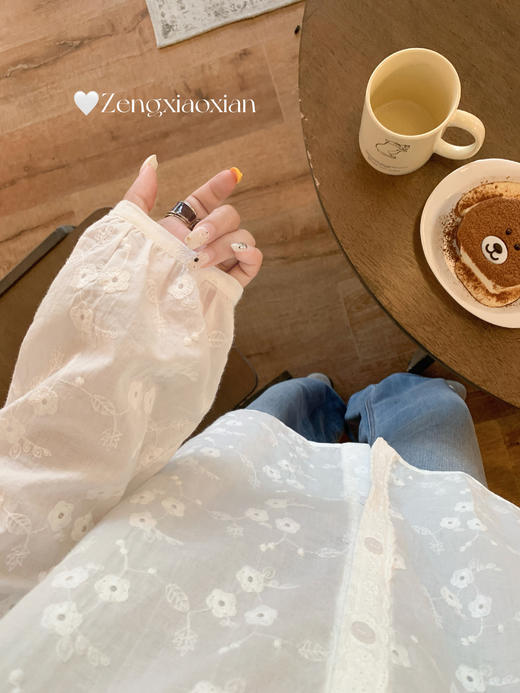 <曾小咸推荐>现货秒杀！微信超特价！立领提花刺绣设计衬衫 日常209.99 立减120 秒杀89.99！ 商品图10