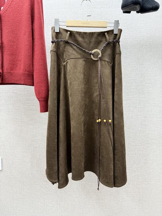 麂皮不规则伞裙 商品图6