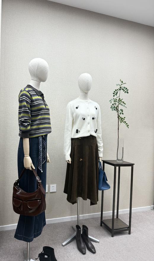 麂皮不规则伞裙 商品图3