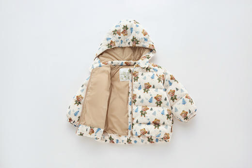拉比i5童衣类-4轻薄羽绒可脱帽外套LYDC102009 商品图2