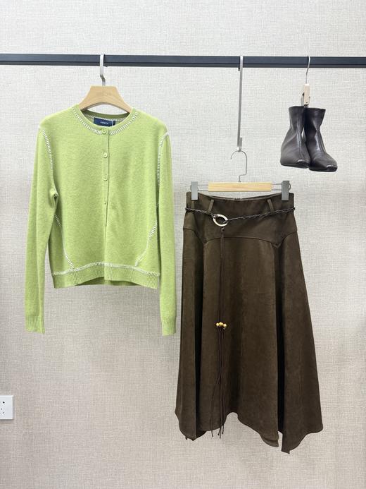 麂皮不规则伞裙 商品图4