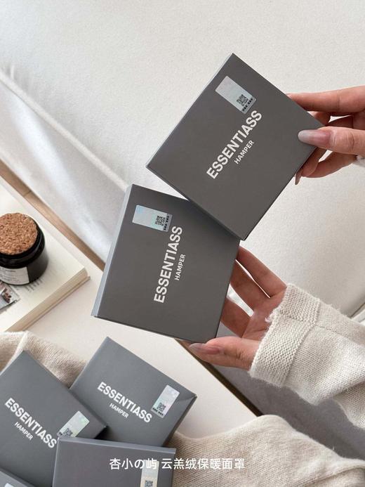 ❤️【杏小の屿云羔绒保暖面罩】温度与颜值并存的冬季答案，💥这个冬天，真正懂保暖的，不只是羽绒服 从早晚出门那一阵冷风，到低温里起雾的呼吸 商品图7