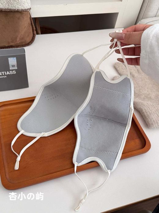 ❤️【杏小の屿云羔绒保暖面罩】温度与颜值并存的冬季答案，💥这个冬天，真正懂保暖的，不只是羽绒服 从早晚出门那一阵冷风，到低温里起雾的呼吸 商品图5