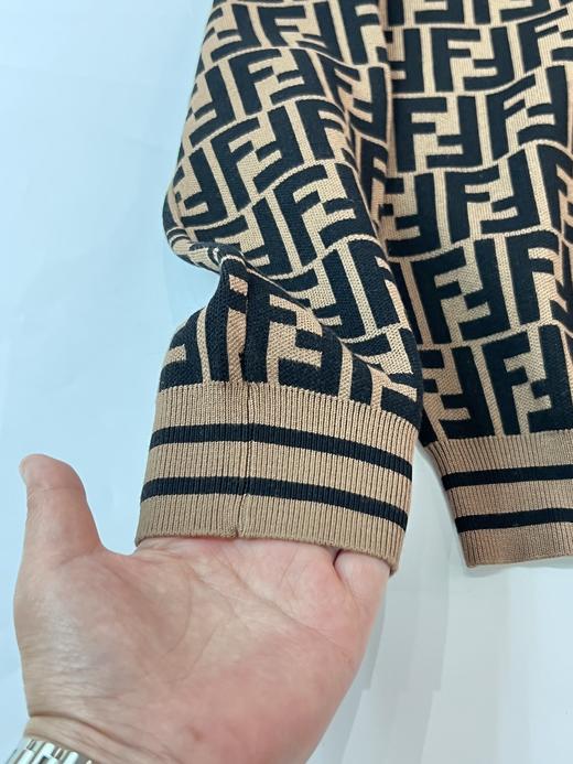 FD/芬*迪 老花双F满字母刺绣徽标针织衫 商品图8