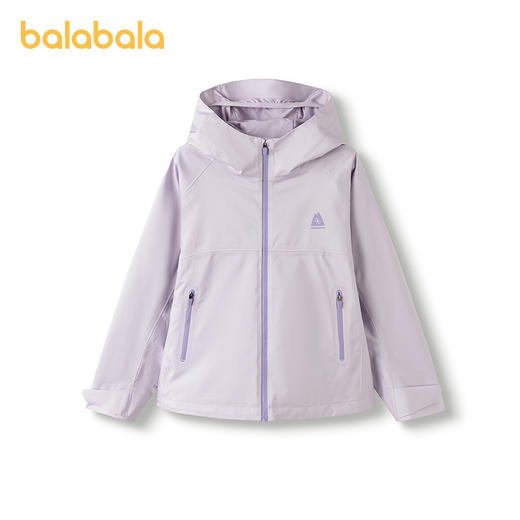 【冲锋衣商场同款】巴拉巴拉女童外套儿童上衣2025新款秋装防泼水 商品图4