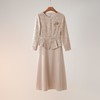 西子/金灿夫人喜妈妈礼服重工提花假两件连衣裙/CQHY043 商品缩略图0