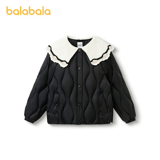 【商场同款】巴拉巴拉童装女童羽绒服2025年新款保暖外套上衣冬季 商品图4