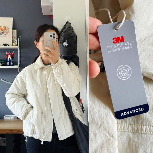 25秋冬-硬核好货~轻软零负重 lulu宽松棉服外套【包邮+三天无理由退换】 商品图0