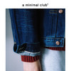 a minimal club重磅水洗100%棉翻盖口袋牛仔夹克赤耳边AM58DC07 商品缩略图4