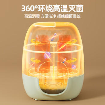 亿可熊（iicobear）温奶器消毒器二合一双奶瓶恒温暖奶器热奶解冻调奶器 商品图1