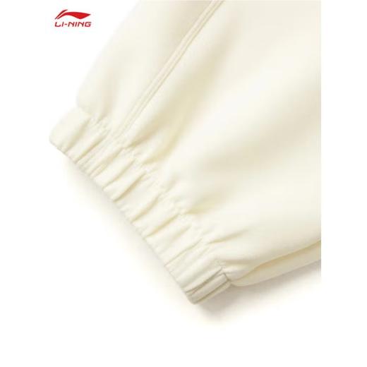 李宁女子2025秋季束脚宽松运动裤AKLV334-1 商品图4