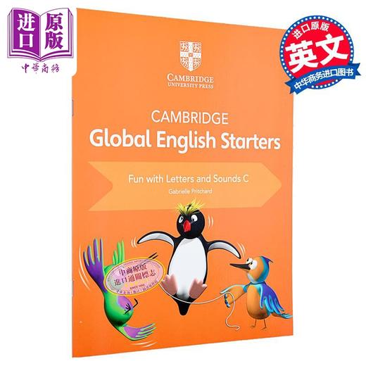 【中商原版】新剑桥全球英语初学者趣味字母和声音C Cambridge Global English Starters Fun with Letters and Sounds C 商品图0