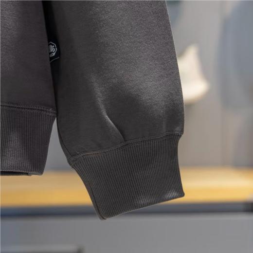 李宁男子2025秋季套头印花运动上衣健身卫衣AWDV323-6 商品图3