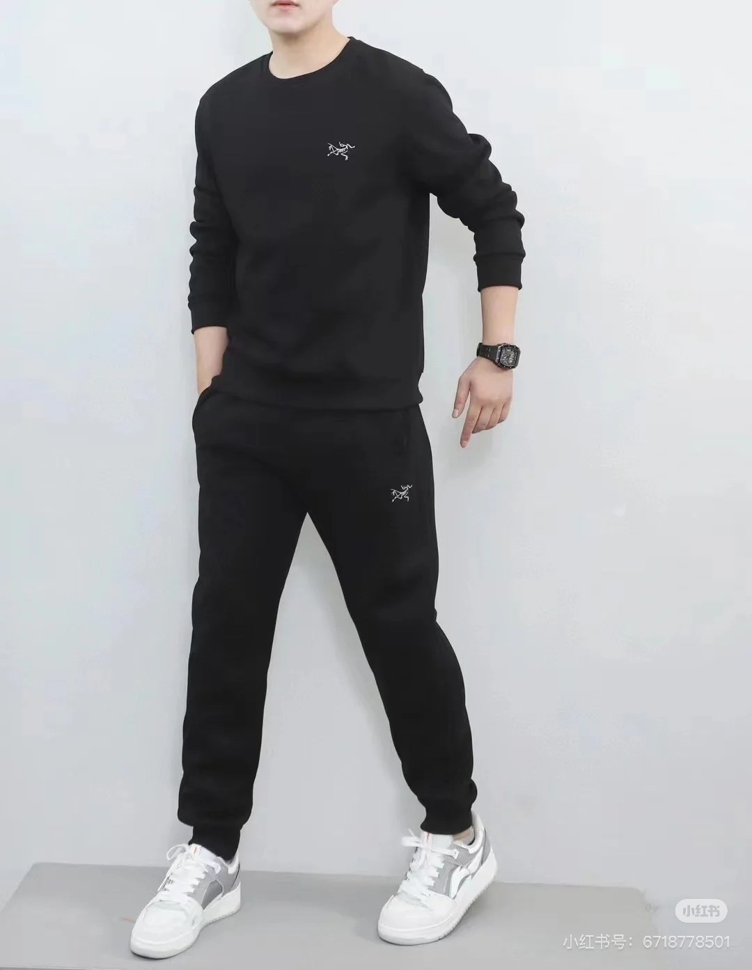 空气层复合奥粒绒卫裤