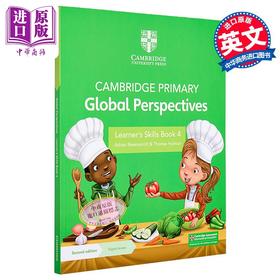 【中商原版】剑桥小学全球视野学生技能手册4 含1年电子资源 Cambridge Primary Global Perspectives Learners Skills Book 4