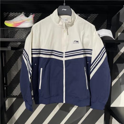 李宁男子2025春秋立领休闲运动夹克外套AJDV201-1 商品图0