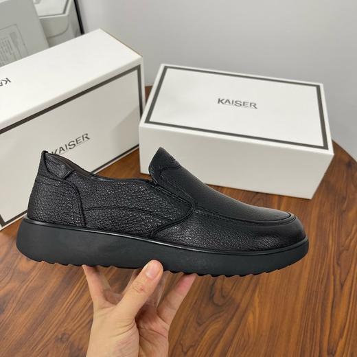 凯撒羊皮男鞋 采用头层羊皮 脚感舒适 经典永不过时 商品图4