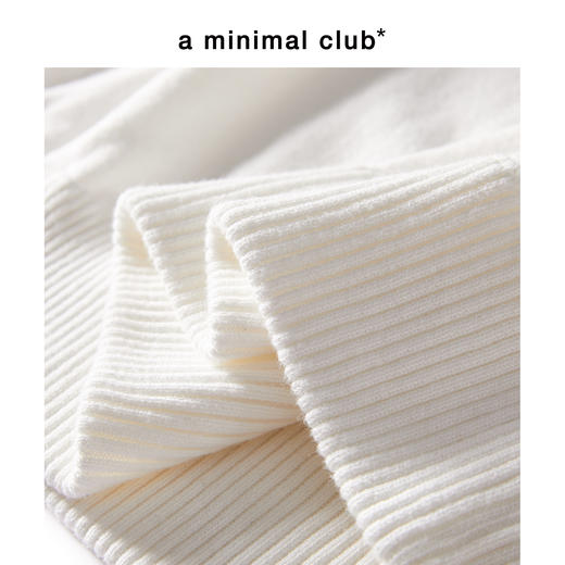 a minimal club手工吊染圆领针织毛衣100%棉渐变廓形休闲AM59SW09 商品图3