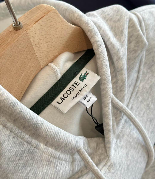 原单法鳄加绒连帽卫衣102106 商品图6