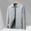 【DPX】大依优型大码男装冬季加棉夹克棉服商务时尚休闲轻奢翻领棉衣300斤 商品缩略图3