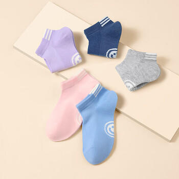 京东京造儿童袜子春夏薄款网眼男童短筒棉袜5-9岁开学中大童18-20CM 商品图7