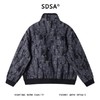 SDSA男士秋冬新款痞帅男装韩版时尚撞色拉链立领夹克外套百搭时尚 商品缩略图4