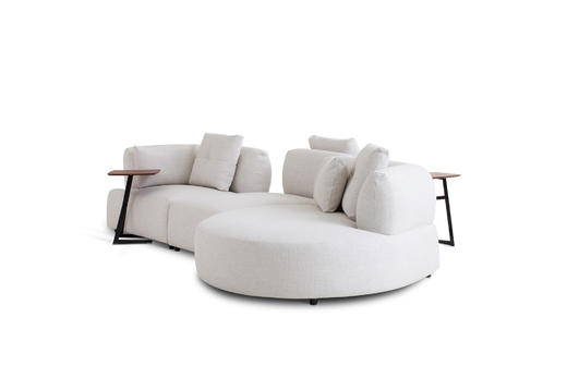 依堤雅 组合沙发 | 皮布面料可选，详询客服 商品图1