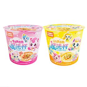 怡芽奇妙萌可魔法杯2盒5盒装儿童方便面