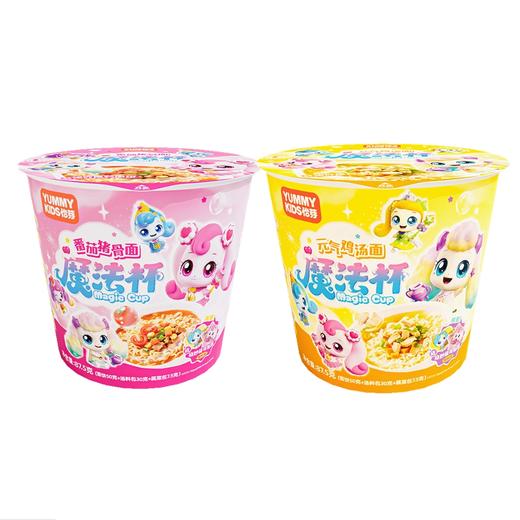 怡芽奇妙萌可魔法杯2盒5盒装儿童方便面 商品图0