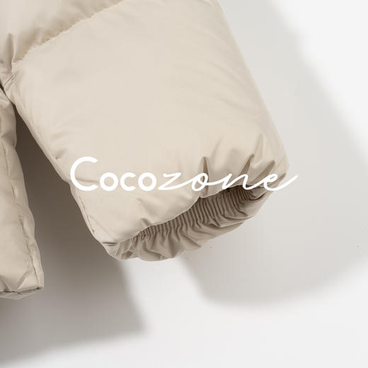 COCO ZONE 刘一一 "MC鹅绒"连帽拉链温暖感鹅绒服 CD2A2579 商品图5