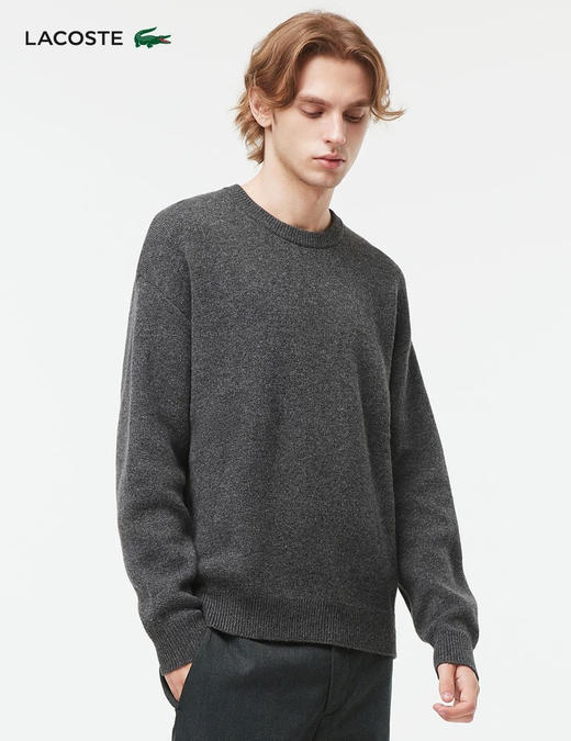 王一博同款双面鳄鱼巴素兰工艺羊毛毛衣102106 商品图5