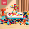 贝恩施儿童玩具男孩动手组装拆拼装电钻工具箱拧螺丝拼搭工具台 商品缩略图0