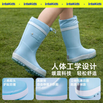 甜甜仔儿童雨鞋男女童水鞋中筒防水防滑耐磨学生专用女孩橡胶雨靴 商品图4