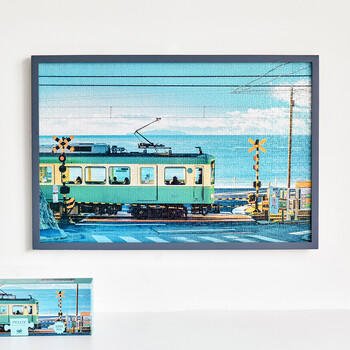 猫的天空之城拼图成年人拼图1000片镰仓物语风景高级拼图成人生日女生节礼物 商品图3