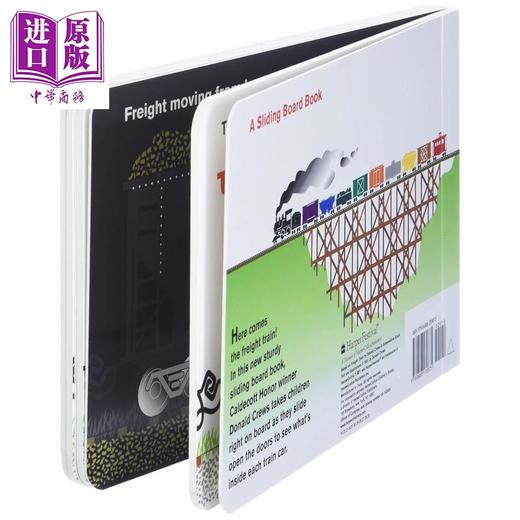 【中商原版】货运列车有什么 Donald Crews Inside Freight Train 英文原版 儿童纸板书绘本 图画故事书 进口亲子童书 4岁以上 商品图4