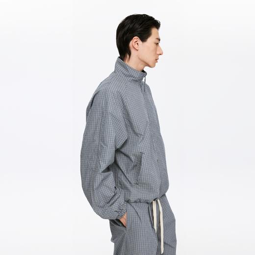 oneup格子花苞拉链夹克（男女同款） 商品图7