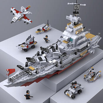 星涯优品儿童积木玩具兼容乐高积木拼装拼插军事模型男孩6-8-10岁生日礼物 商品图7