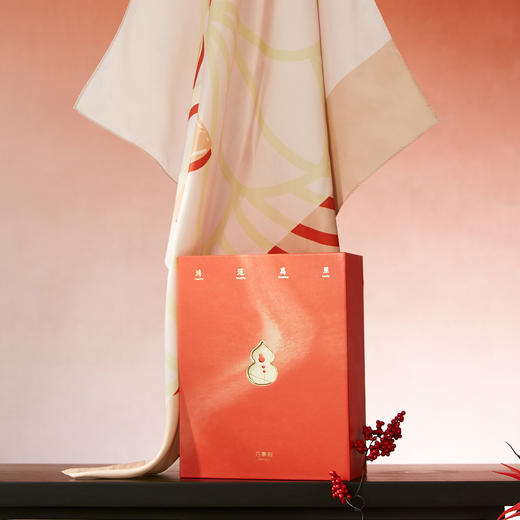 万事利“鸿运万里”丝巾香氛礼盒 商品图1