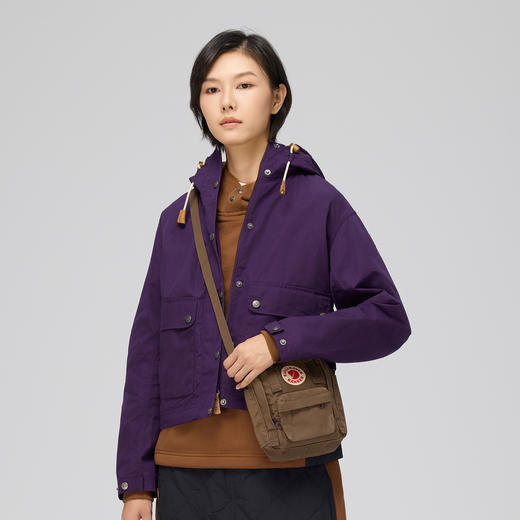 北极狐 25秋冬新款女士G1000夹克短款连帽夹克防风外套082612043 商品图3