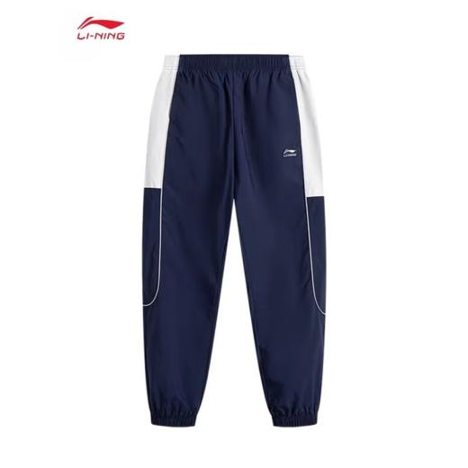 李宁男子2025春季束脚宽松运动裤AYKV105-2 商品图0