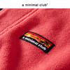 a minimal club撞色半开襟拉链摇粒绒卫衣运动户外秋冬AM59ST16 商品缩略图2