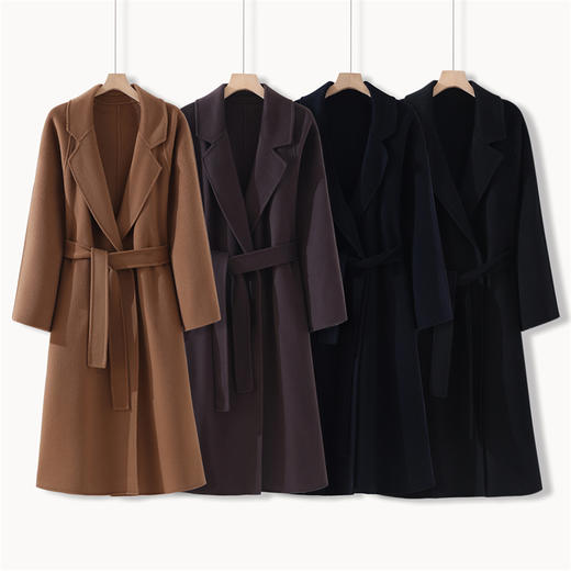 【M家同款 羊毛羊绒大衣】高品质面料质地紧密 慵懒风廓形 大牌平替只要零头价 商品图5