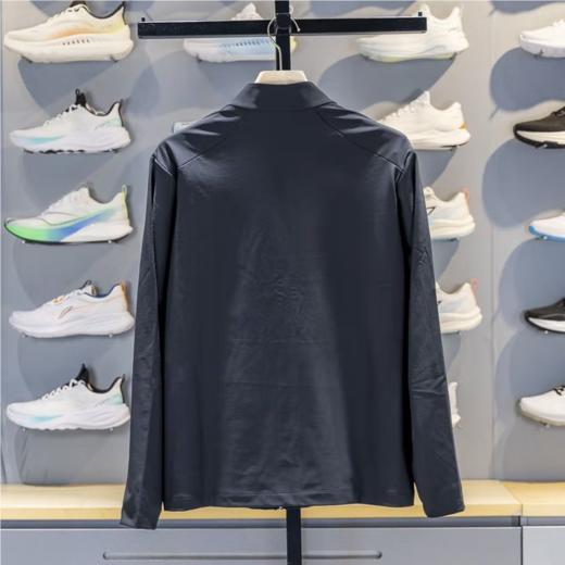 李宁男子2025春秋弹力透气休闲运动外套AJDV121-4 商品图2