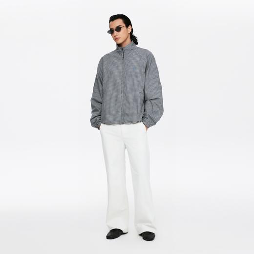 oneup格子花苞拉链夹克（男女同款） 商品图8