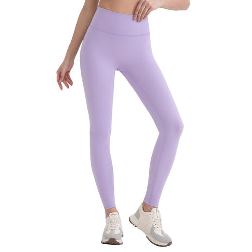 跃牌【欲动春风】系列 零感3.0PLUS提臀瑜伽长裤原纱双66莱卡水磨高腰紧身裤52317 商品图4