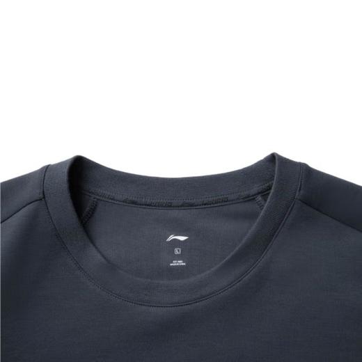 李宁男子2025秋季套头吸汗运动上衣健身卫衣AWDV501-6 商品图3