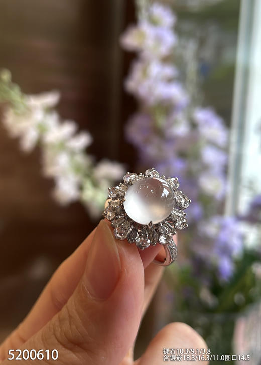 5200610，蛋面戒指。具体价格微信咨询 商品图1