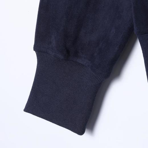 WT263SDSA男士秋冬新款痞帅男装潮牌撞色拉链立领连帽卫衣百搭开衫外套 商品图4