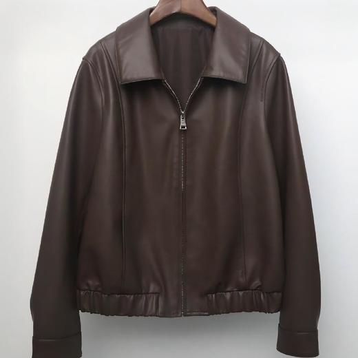 F*endi秀场同款皮衣 SUSX复古乌托邦羊皮革拉链皮衣（下单3-7天发货） 商品图3