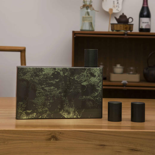 雅韵【绿.实木烤漆.10小合金罐】150元1套.共1套.【尾货满10套包邮，保证质量】 商品图2